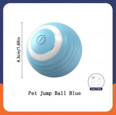 Smart Jumping Ball Toy for Dogs & Cats